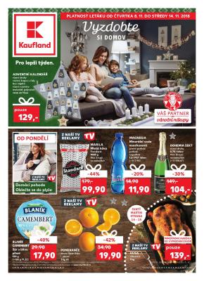 akční leták Kaufland 8.11.2018-14.11.2018