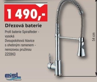 Baterie dřezová NI183ESCR-PR