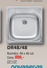 Dřez Novaservis