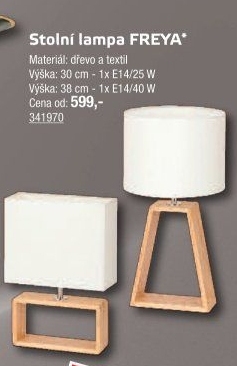 Stolní lampa Freya Rabalux