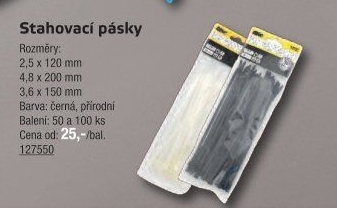 Stahovací pásky Magg