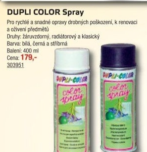 Barva ve spreji Dupli-Color