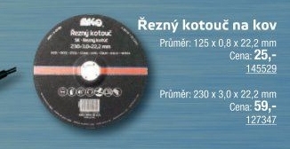 Řezný kotouč Magg