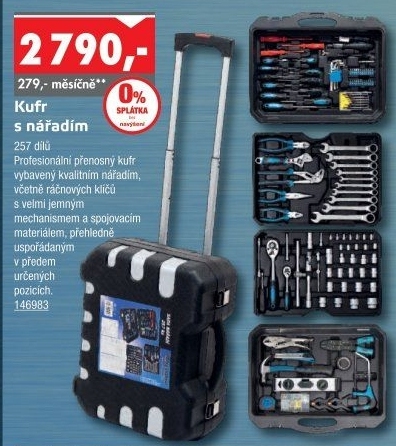 Pojízdný kufr na nářadí