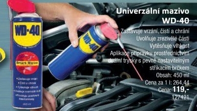 Mazivo WD-40