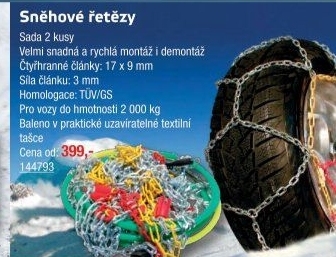 Sněhové řetězy