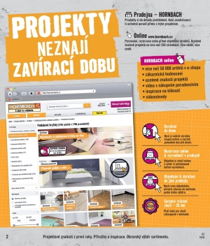 akční leták Hornbach 31.10.2018-30.1.2019