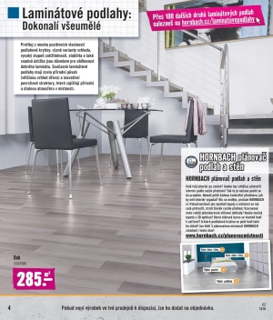 akční leták Hornbach 31.10.2018-30.1.2019