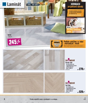 akční leták Hornbach 31.10.2018-30.1.2019