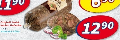Tlačenka kachní Vodňanské kuře