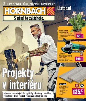 akční leták Hornbach 31.10.2018-27.11.2018