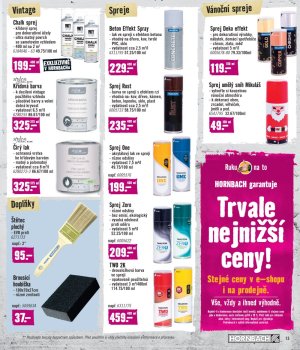 akční leták Hornbach 31.10.2018-27.11.2018
