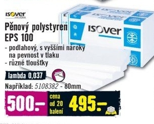 Polystyren Isover EPS
