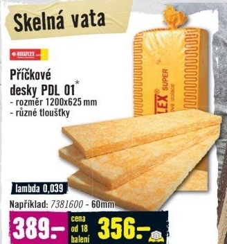 Skelná vata Rotaflex