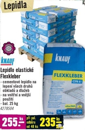Flexibilní lepidlo Knauf Flexkleber