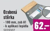 Ozubená stěrka