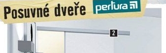 Kování pro posuvné dveře Pertura