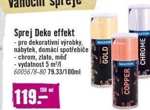 Lak ve spreji Deko-Effekt Maston