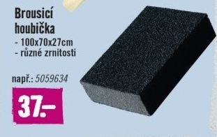 Brousicí houbička