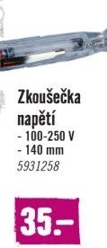 Zkoušečka napětí