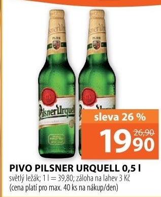 Pivo Pilsner Urquell