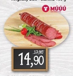 Salám Vysočina písecká Maso uzeniny Písek