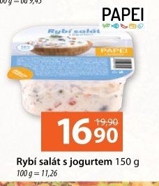 Rybí salát s jogurtem Lahůdky Papei