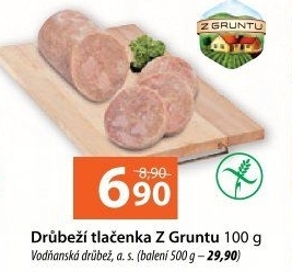 Tlačenka drůbeží Z Gruntu