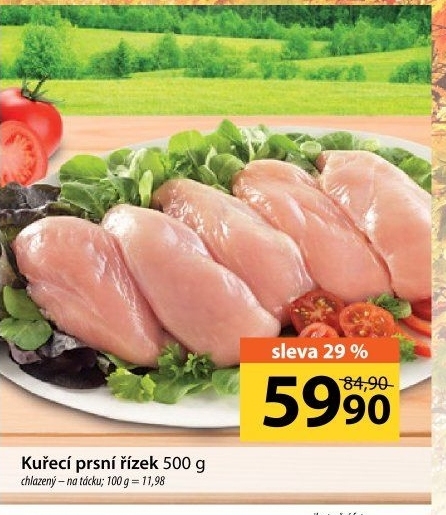 Kuřecí prsní řízky