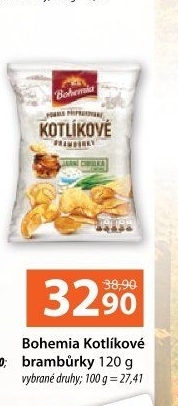 Chipsy Kotlíkové Bohemia Chips