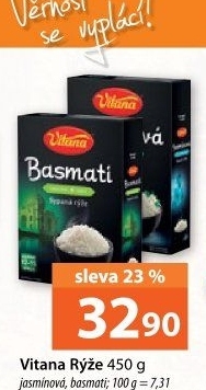 Rýže jasmínováVitana