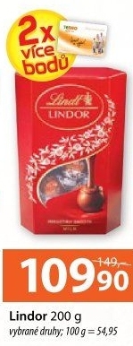 Bonboniéra Pralinky Lindor Lindt