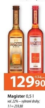 Likér Magister Stock