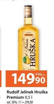 Pálenka Hruška Premium Rudolf Jelínek