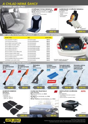 akční leták Auto Kelly 6.11.2018-3.12.2018