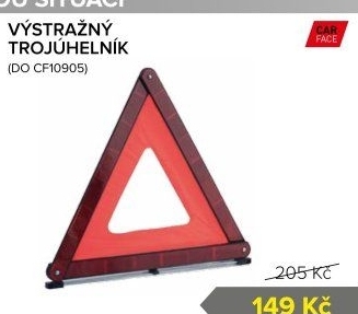Výstražný trojúhelník Carface