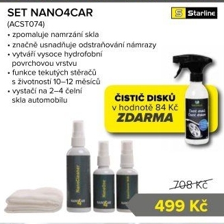 Autokosmetika Nano 4Car Starline