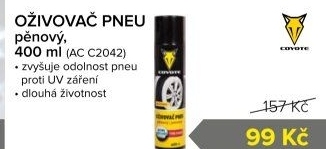 Oživovač pneu a plastů Coyote