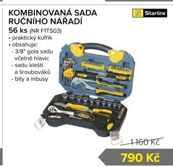Sada ručního nářadí Starline