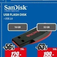 104336 USB FD 16GB CRUZER BLADE SANDISK