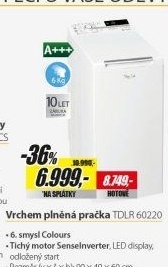 TDLR 60220 PRAČKA VRCH. PL.WHIRLPOOL