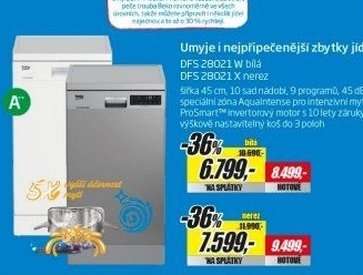 DFS 28021W MYČKA 45CMBEKO