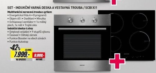 SCBI XI1 Trouba s ind.deskou Sencor