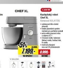KVL 4170.S KUCHYŇSKÝ ROBOTKENWOOD