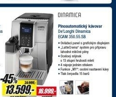 ECAM 350.55.SB AUTO. ESPRESSODELONGHI