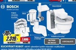 MUM4855 KUCHYŇSKÝ ROBOTBOSCH