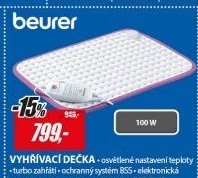 HKLE18 VYHŘÍVACÍ DEČKABEURER