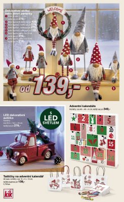 akční leták Kik textil 7.11.2018-25.11.2018