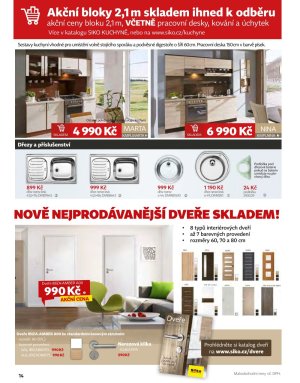akční leták Siko Koupelny & Kuchyně 1.11.2018-31.12.2018