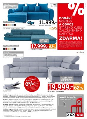 akční leták XXXLutz 5.11.2018-18.11.2018